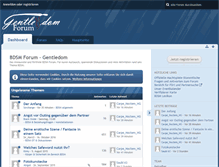 Tablet Screenshot of forum.gentledom.de